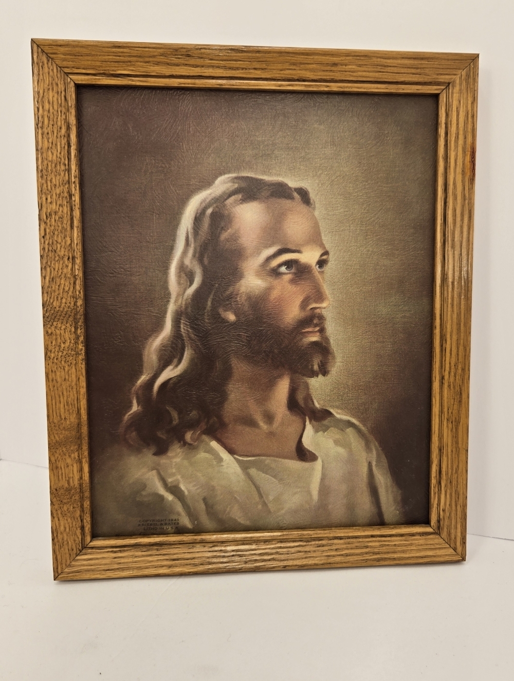 The "Head of Christ" by Warner Sallman
